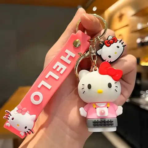 Hello Kitty Pink Keychain