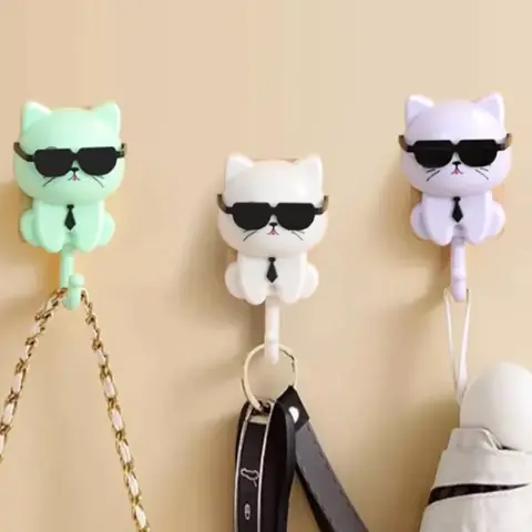 Kitten Sunglasses Wall Hook